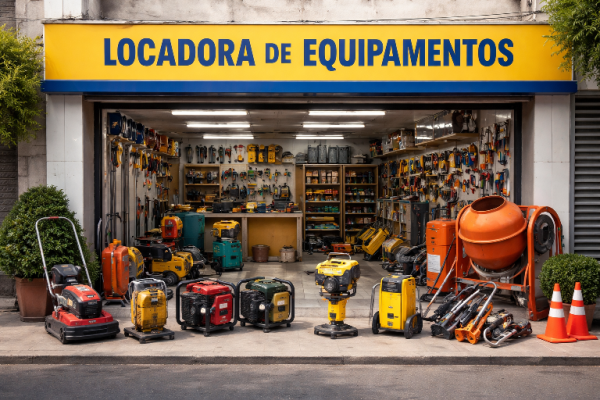 Solução Integrada para Gestão de Locadoras de Equipamentos Pequeno, Médio e Grande Porte